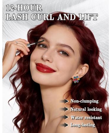 Iron Mascara Noir Marron Longue Dur e Waterproof 5D Curling Effet Washable Metal Wand Mascara Volume et Longueur R sistant aux Taches Hypoallerg nique Lash Extension Maquillage Femmes pour Yeux Noir+ Marron - Buy Online on GoSupps.com