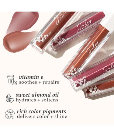 Julep Luscious Lips Duo: It's Balm Tinted Lip Balm in Cinamon Raisin + So Plush Plumping Lip Gloss in All The Feels - Hydrating Glossy and Vegan Lip Colors with Vitamin E - Perfect Lip Care Set  - Buy Online on GoSupps.com