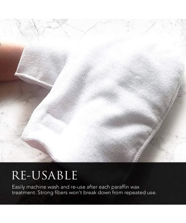 MESS Insulated Mitts for Paraffin Treatment - 2-Pack Wax Gloves for Hands - Ideal for Home or Spa Use - Soothe Arthritis Pain - Buy Online on GoSupps.com