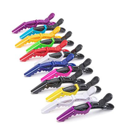 Alligator Hair Clips for Styling Sectioning: 12 Pcs Premium Large Non-slip Blow Cutting Curl Thick Hair Professional Salon Crocodile Clip for Women