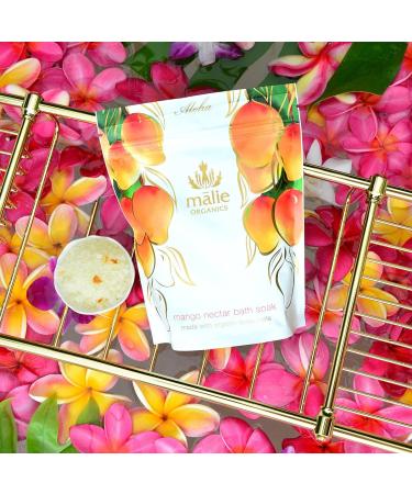 Malie Organics Mango Nectar Bath Soak - 20 oz | Therapeutic Home Spa Experience - Buy Online on GoSupps.com