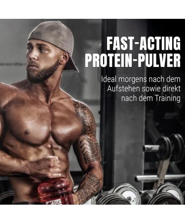 Powerstar Soy 90+ | 1kg Soy Protein Isolate | Vegan & Lactose-Free | Sugar-Free | 93% Protein | Made in Germany | Plant-Based Protein Powder - Banana Flavor - Buy Online on GoSupps.com