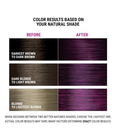 Permanent 6VV Intense Violet Hair Color Dye - Vegan Naturally-Derived 100% Gray Coverage Lasts 8 Weeks - Shop Internationally - Buy Online on GoSupps.com