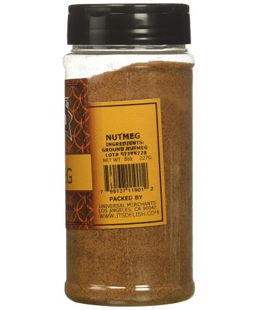 Ground Nutmeg - Its Delish Medium Jar 8 oz (Pack of 1) - Buy Online on GoSupps.com