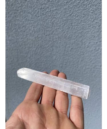 Selenite Crystal Energy Stick - Healing Stone from Morocco | Selenite Healing Crystals & Gemstones for Energy Cleansing - Buy Online on GoSupps.com