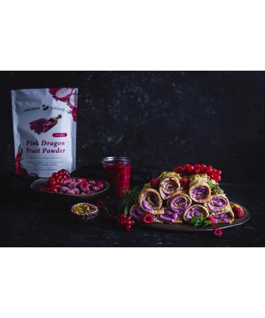 Organic Red Dragon Fruit Powder (4 oz) | Freeze Dried Pitaya for Smoothies & Baking - Vegan & Non-GMO | Natural Food Coloring with Fiber & Prebiotic Benefits - Buy Online on GoSupps.com