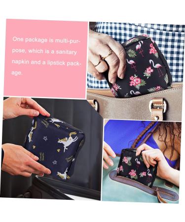 GLEAVI Pad Bags - Menstrual Pad and Tampon Storage Organizer Kit for Women (4pcs) - Buy Online on GoSupps.com