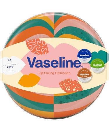 Vaseline Lip Loving Collection Gift Set with three lip balm tins perfect gifts for her 3x 20 g - Buy Online on GoSupps.com