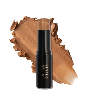 LAURA GELLER Italian Marble Bronzer Makeup Stick | Cream Finish Marbleized Contour for Natural Glow D'oro Glow - Buy Online on GoSupps.com
