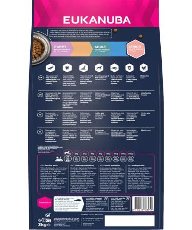 Eukanuba Dog Grain Free Senior Small Medium Breed Sea Fish 3 kg - Buy Online on GoSupps.com