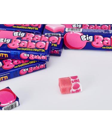  Big Babol Big Babol All Fruits Soft Chewing Gum with Fruit Juice Gluten-Free 24 Sticks Pack of 1 - Buy Online on GoSupps.com