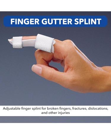 Buy Rolyan Finger Gutter Splint - Large | International Shipping Available - Buy Online on GoSupps.com