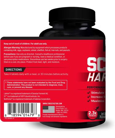 GoSupps.com - Force Factor SCORE! Hardcore Performance and Libido Intensifier 120 Tablets - Buy Online on GoSupps.com