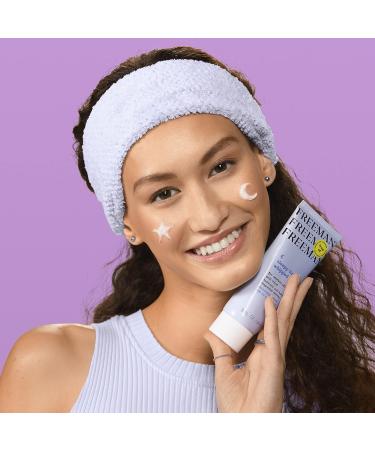 FREEMAN Sleepy Time Facial Mask Kit - 4 Piece Set with Eye Mask & Overnight Moisturizer for Tired Eyes & Skin | Includes Satin Sleep Mask | Ideal for Sleep Routine and Skin Care - Buy Online on GoSupps.com