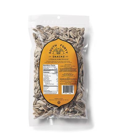 South 40 Snacks Premium Jumbo Sunflower Seeds 8oz (Pack of 6) - Batch Roasted, Perfectly Salted, In-Shell Bulk Seeds for Ultimate Freshness - Buy Online on GoSupps.com