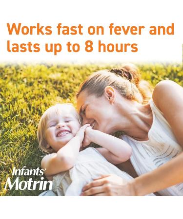 Infants' Motrin Concentrated Drops 0.5 oz, Berry Flavored | Fever Reducer with Ibuprofen - Pack of 1 - Buy Online on GoSupps.com