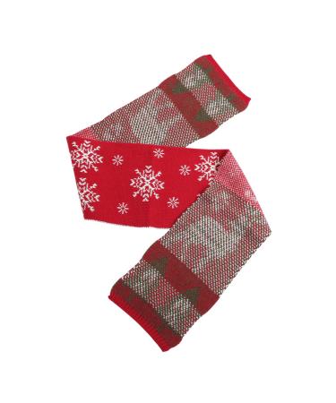 Yardenfun scarf children Gift Women Gifts Women Castle Pa uelos Para mujer Christmas gifts children's gifts scarves for women Elegant kindergarten Hirsch Christmas tree 124x19cm as shown 2