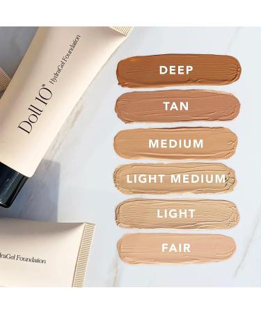 HydraGel Foundation (Tan) - Lightweight and Hydrating Formula - Buy Online on GoSupps.com