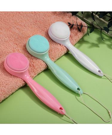 Beaupretty Facial Brush 3 Pieces Facial Cleansing Manual Face Scrubber Face Wash Brush Soft Silicone Facial - Buy Online on GoSupps.com