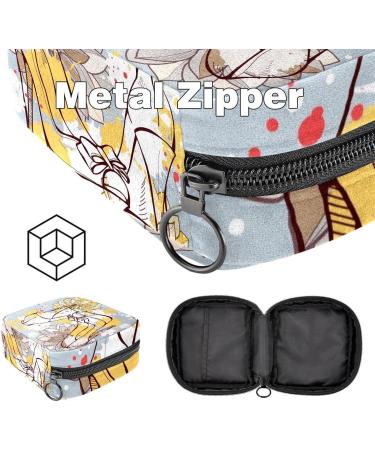 Women's Floral Binding-Up Bags | Stylish Tampon Storage with Zipper Pockets - Multi03 - Buy Online on GoSupps.com