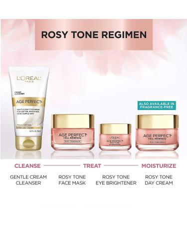L'Oreal Paris Age Perfect Rosy Tone Eye Brightener & Travel Size Face Moisturizer Set - Buy Online on GoSupps.com