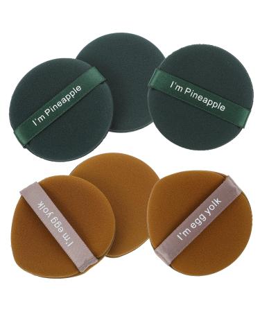 FRCOLOR 12 Pcs Puff Powder Puff Makeup - Hydrophilic Polyurethane Face Sponges for Flawless Foundation Application - Buy Online on GoSupps.com