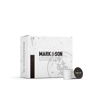 Mark&Son Premium Selections K Cups Coffee - Recyclable K Cups Capsules for Keurig Brewers Arabica Roasted Coffee Only - (Black 40 Count) Black 1 count (Pack of 40)