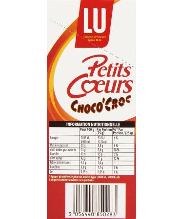 LU Small Hearts Choco'Croc 90g - Buy Online on GoSupps.com