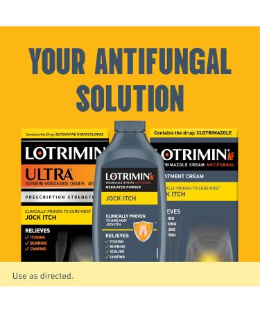 Lotrimin Antifungal Jock Itch Powder - Miconazole Nitrate Treatment for Men Women & Kids (6.25 oz) - Fast Relief & International Shipping - Buy Online on GoSupps.com