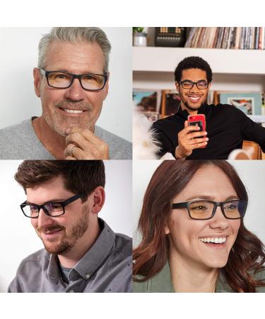 Readerest Blue Light Blocking Reading Glasses 1.50 Magnification | Anti Glare, Anti Eyestrain, UV Protection | Stylish Computer Glasses for Men and Women - Buy Online on GoSupps.com