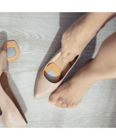 Colette Metatarsal Halter Cushion - Premium Leather & Latex Anti-Slip Insoles for High Heels Sandals & Fashion Shoes | Comfortable Half-Insoles for Women - Buy Online on GoSupps.com