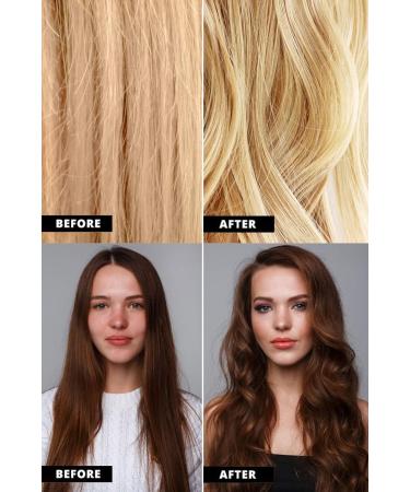 FoxyBae Rose Gold 3-in-1 Curling Wand - Ionic Professional Curling Iron with Temperature Control for Perfect Curls - Buy Online on GoSupps.com
