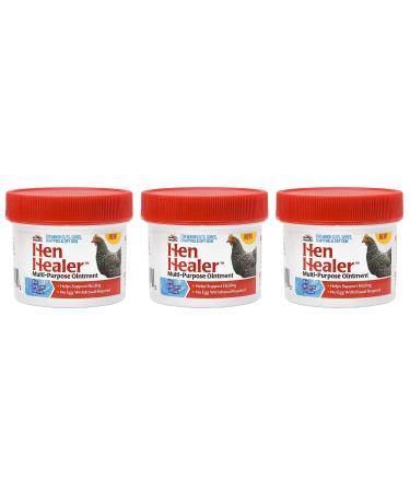 Manna Pro 3 Pack of Hen Healer Multi-Purpose Ointment 2 Ounces Each Helps Support Healing