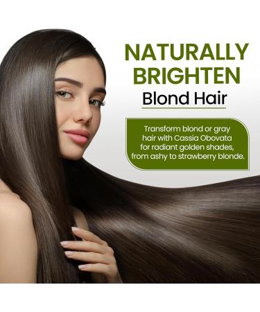 Herbal Magic - Cassia Obovata Neutral Henna Hair Dye Pure Without Chemicals 100g - Buy Online on GoSupps.com