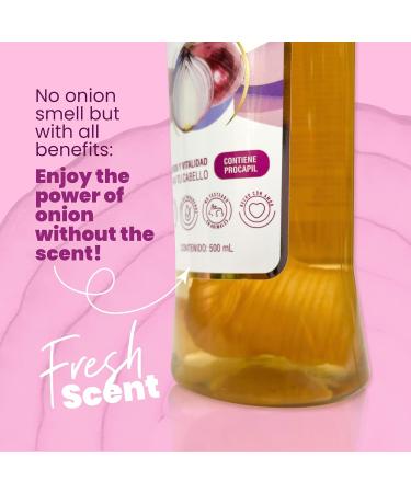 ANYELUZ Onion Shampoo & Aloe Conditioner Set | Strength & Hydration | Enriched with Onion Extract Biotin & Argan Oil | Deep Cleansing Hair Care - Buy Online on GoSupps.com