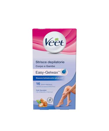 Veet Sensitive Skin Depilatory Strips - 3 Pack (48 Strips) for Legs Arms Armpits & Bikini - Gentle Hair Removal for All Skin Types - Buy Online on GoSupps.com