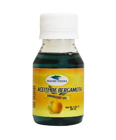 Madre Tierra Bergamot Oil 2 Oz - Pure and Natural Essential Oil - Buy Online on GoSupps.com