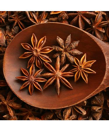 100% Natural Star Anise - Herbal Infusion - Herbal Tea - Vegan Anise - NCA (50) - Buy Online on GoSupps.com