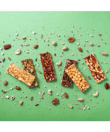 Pecan Nut Bar 40g (Pack of 20) Vegan Sweets Gluten Free Snacks Low Salt - Dairy Free - No Additives - Protein - High Fibre - Buy Online on GoSupps.com