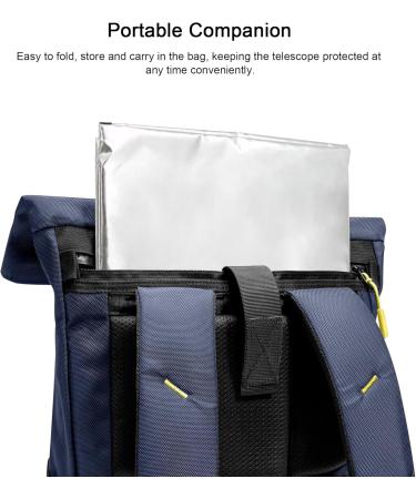 Astromania Protective Telescope Cover with Fixing Strap Protect Your Telescope Against dust Diameter 37.6 - Silver - Buy Online on GoSupps.com