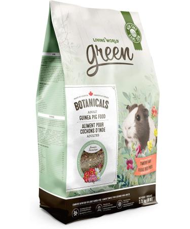 Living World Green Botanicals Adult Guinea Pig Food 2.75 kg (6 lb) - Buy Online on GoSupps.com