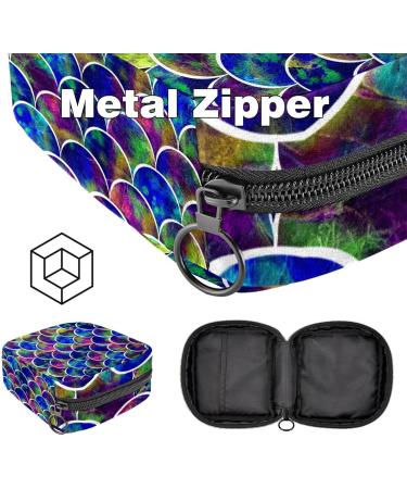 Shop Vintage Sea Maiden Storage Bags for Women | Portable Menstrual Pad Panty Liners & Tampons Holder | Perfect for School & Office - Buy Online on GoSupps.com