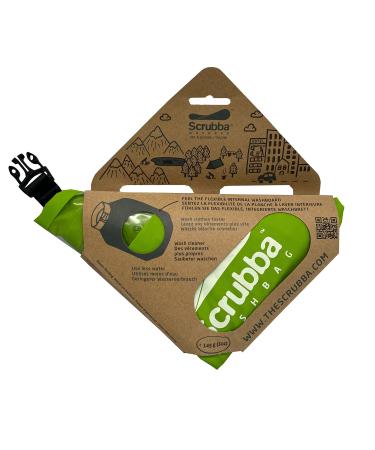 Scrubba 'Wash Bag' wash bag green one size