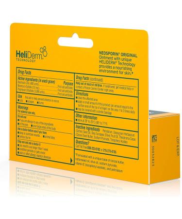 Neosporin Original Ointment 1 oz - Fast-Acting First Aid Treatment - Buy Online on GoSupps.com