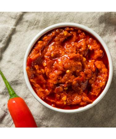 Sanniti Italian Calabrian Hot Long Chili Peppers - 10 oz | Authentic Spicy Peppers from Calabria, Italy - Buy Online on GoSupps.com