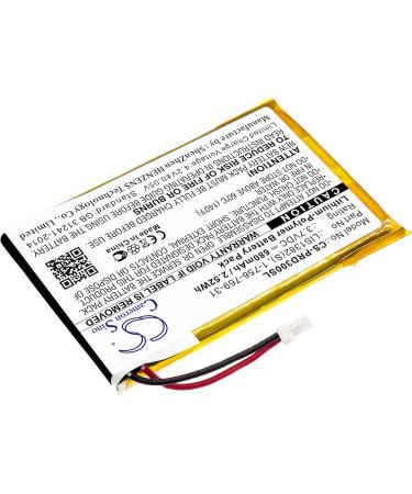 Buy 3.7V 680mAh Battery Replacement for PRS-300 - LIS1382(S) - International Shipping Available - Buy Online on GoSupps.com