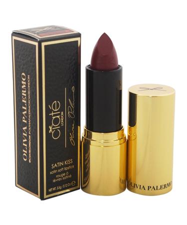 Ciate London Olivia Palermo Satin Kiss Lipstick for Women Velveteen/Classic Red 0.12 Ounce