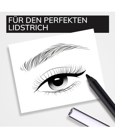Manhattan X-act Eyeliner Pen - Waterproof Black Eyeliner for Perfect Application (1g) - International Shipping - Buy Online on GoSupps.com