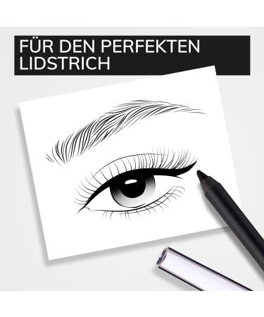 Buy Manhattan X-act Eyeliner Pen - Waterproof Black Eyeliner Ideal for Precision 2 Pack (1g Each) - International Shipping Available - Buy Online on GoSupps.com