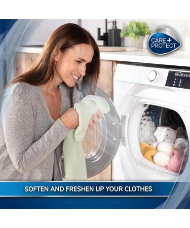 CARE + PROTECT Ecofriendly Wool Dryer Balls with Essential Oil 2 XL Pack + 10ml Oil 1000+ Loads Pure Organic Wool Fabric Softener Luxurious Softness with boosted fresh scent Save Drying Time - Buy Online on GoSupps.com